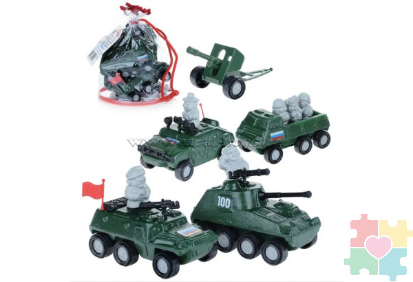Набор 2 в сумочке (Патриот) Военная техника