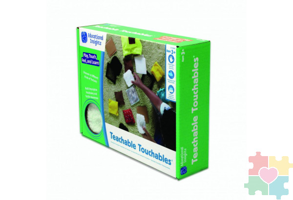 Развивающая игрушка "Тактильные квадраты" (21 элемент)