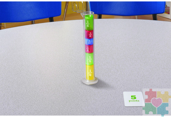 Развивающая игрушка "Дроби" (128 элементов)