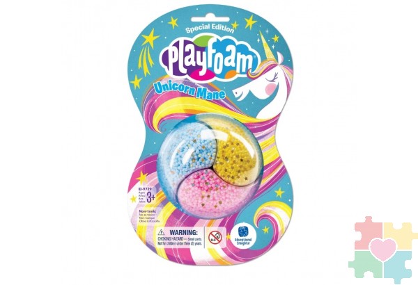 ПлэйФоум PlayFoam. Грива единорога, 12 шт. (12 элементов)