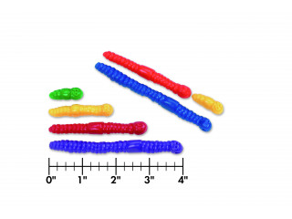 Развивающая игрушка фигурки "Червячки"  (72 элемента)