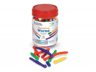 Развивающая игрушка фигурки "Червячки"  (72 элемента)