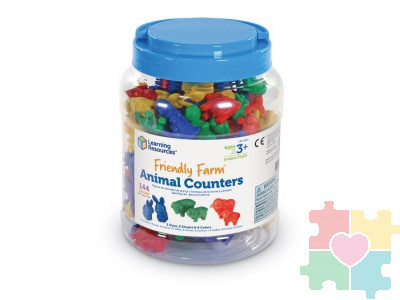 Развивающая игрушка "Фигурки Мамы и малыши"  (144 элемента)