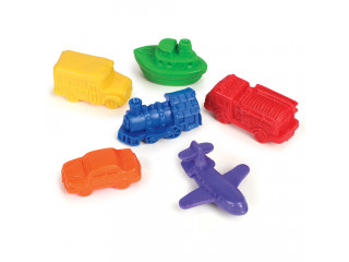 Развивающая игрушка "Фигурки Транспорт"  (72 элемента)