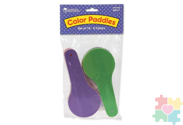 Развивающая игрушка "Комплект Цветное весло"   (18 элементов)