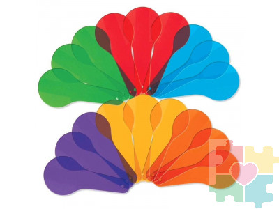 Развивающая игрушка "Комплект Цветное весло"   (18 элементов)