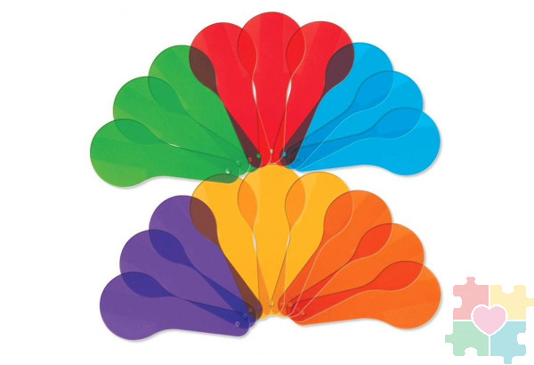 Развивающая игрушка "Комплект Цветное весло"   (18 элементов)