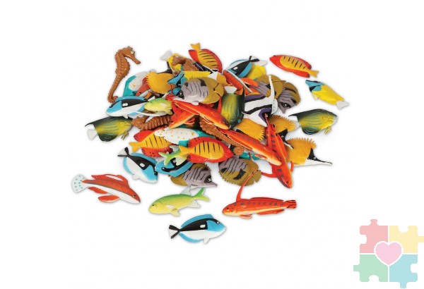 Развивающая игрушка "Фигурки для счета. Рыбки" (60 элементов)