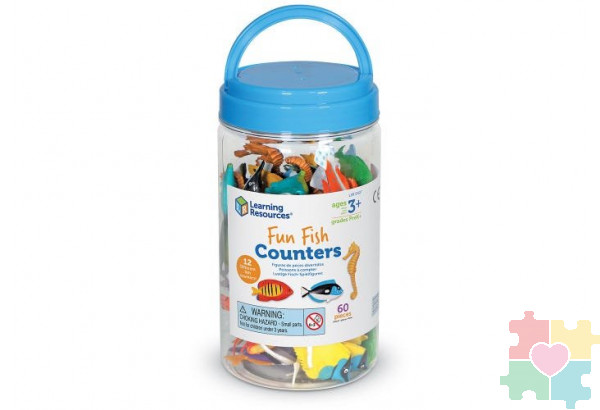 Развивающая игрушка "Фигурки для счета. Рыбки" (60 элементов)