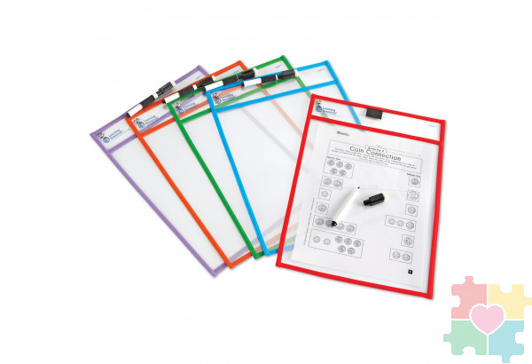 Развивающая игрушка "Пиши и стирай" (5 элементов)