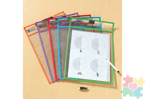 Развивающая игрушка "Пиши и стирай" (5 элементов)