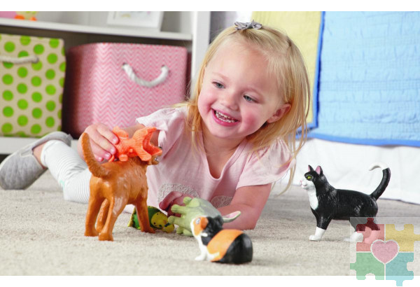 Развивающая игрушка «Домашние питомцы» (6 элементов)