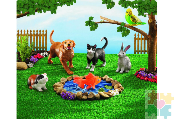 Развивающая игрушка «Домашние питомцы» (6 элементов)