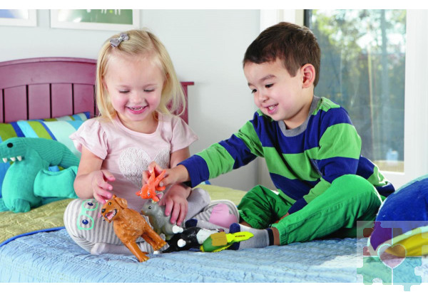 Развивающая игрушка «Домашние питомцы» (6 элементов)