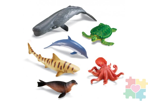 "Развивающая игрушка Обитатели океана"  (6 элементов)