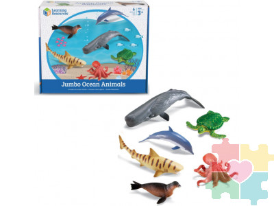 "Развивающая игрушка Обитатели океана"  (6 элементов)