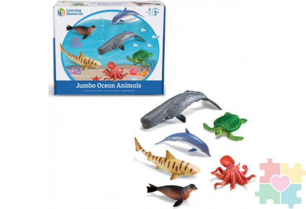 "Развивающая игрушка Обитатели океана"  (6 элементов)
