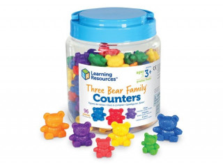 Развивающая игрушка "Фигурки Семейка медведей"  (96 элементов)
