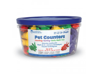 Развивающая игрушка "Фигурки Домашние животные" (72 элемента)