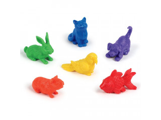 Развивающая игрушка "Фигурки Домашние животные" (72 элемента)