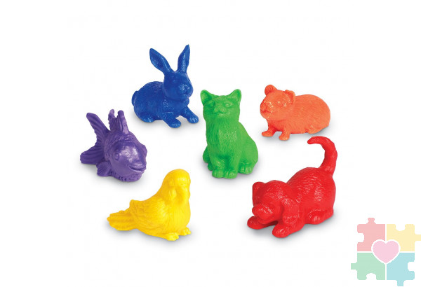 Развивающая игрушка "Фигурки Домашние животные" (72 элемента)