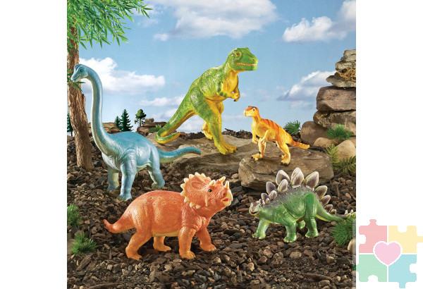 "Развивающая игрушка Эра динозавров.Часть 2"  (5 элементов)