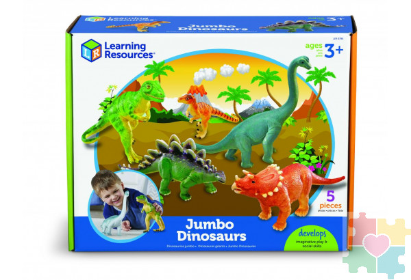"Развивающая игрушка Эра динозавров.Часть 2"  (5 элементов)