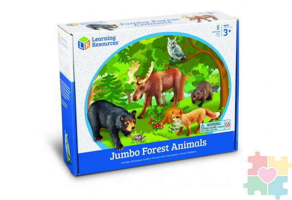 "Развивающая игрушка Животные леса"  (5 элементов)