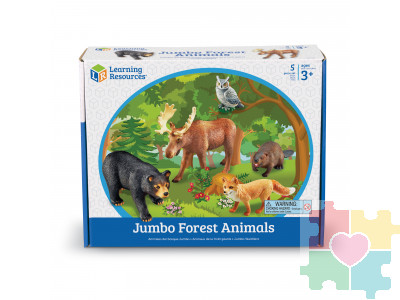 "Развивающая игрушка Животные леса"  (5 элементов)