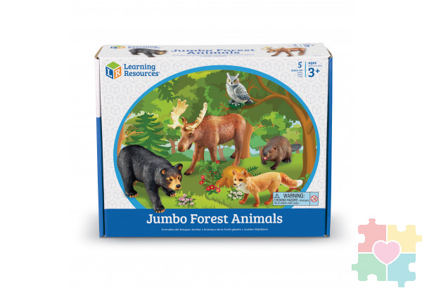 "Развивающая игрушка Животные леса"  (5 элементов)