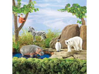 Развивающая игрушка «В зоопарке» (5 элементов)