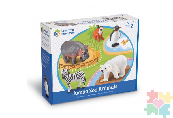 Развивающая игрушка «В зоопарке» (5 элементов)