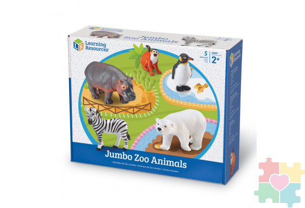 Развивающая игрушка «В зоопарке» (5 элементов)