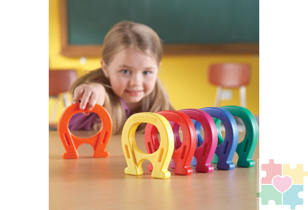 "Моя первая лаборатория. Магнит-подкова"  (6 элементов)