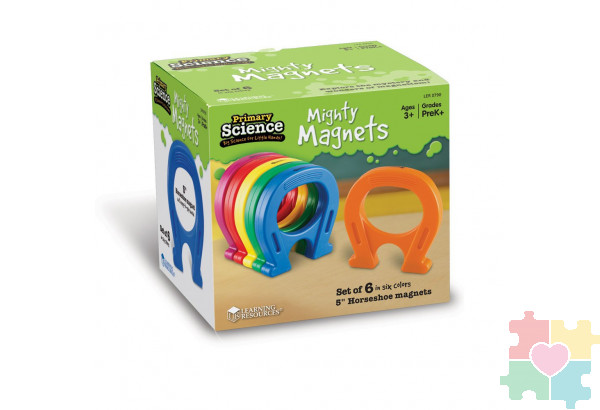 "Моя первая лаборатория. Магнит-подкова"  (6 элементов)