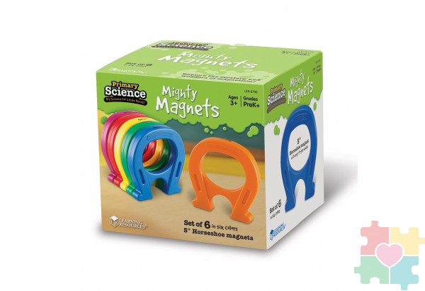 "Моя первая лаборатория. Магнит-подкова"  (6 элементов)