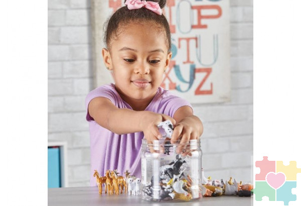 Развивающая игрушка "Фигурки для счета. Ферма"  (60 элементов)