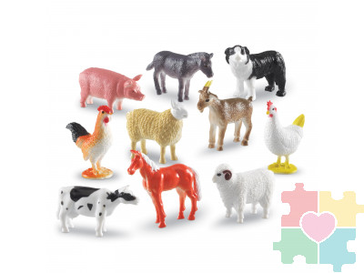 Развивающая игрушка "Фигурки для счета. Ферма"  (60 элементов)