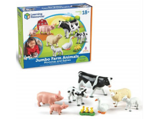 Развивающая игрушка «Животные фермы. Мамы и малыши» (8 элементов)