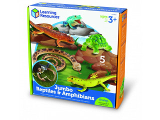 Развивающая игрушка "Рептилии и амфибии"  (5 элементов)
