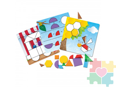 Развивающая игрушка "Фигуры умеют жужжать" (156 элементов)