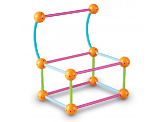 Развивающая игрушка "Погружение в геометрию с карточками"  (114 элементов с карточками)