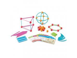 Развивающая игрушка "Погружение в геометрию с карточками"  (114 элементов с карточками)