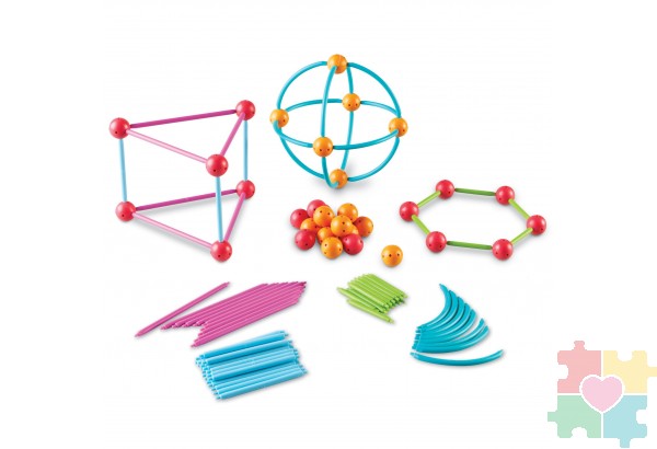Развивающая игрушка "Погружение в геометрию"  (170 элементов)