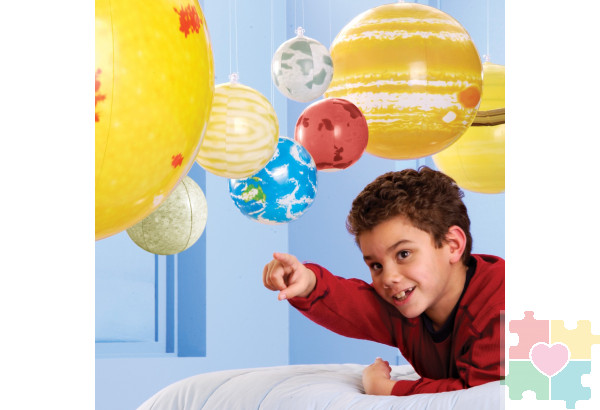 Развивающая игрушка "Планеты солнечной Системы (надувная, 12 элементов)