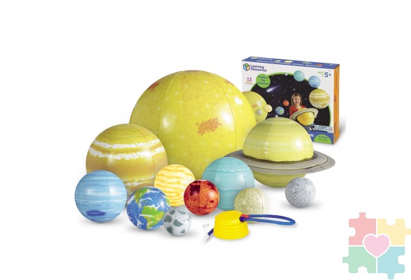 Развивающая игрушка "Планеты солнечной Системы (надувная, 12 элементов)