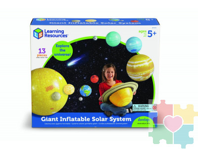 Развивающая игрушка "Планеты солнечной Системы (надувная, 12 элементов)