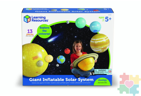 Развивающая игрушка "Планеты солнечной Системы (надувная, 12 элементов)