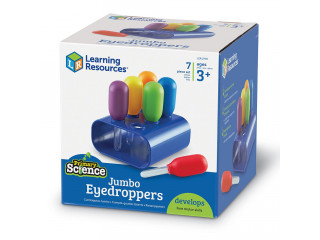 Развивающая игрушка "Моя первая лаборатория. Пипетки с подставкой"  (6 элементов)