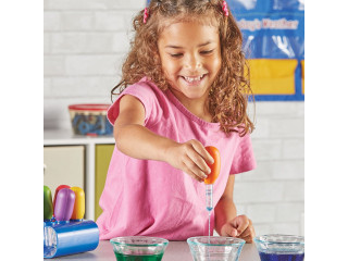 Развивающая игрушка "Моя первая лаборатория. Пипетки с подставкой"  (6 элементов)